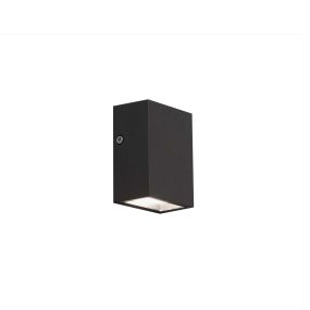 Faro Canon - applique murale - 6 x 4 x 8,5 cm - 4W LED inclus - IP44 - gris foncé