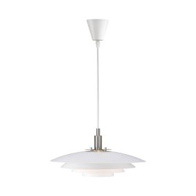 Nordlux Bretagne - lampe suspendue - Ø 38 x 217 cm - blanc