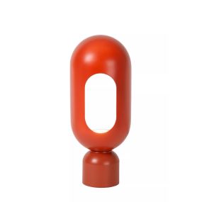 Lucide Barris - lampe à poser - 12 x 9,8 x 30 cm - terre cuite