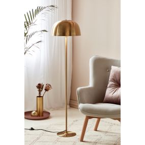 Nordlux Cera - lampadaire - 140 cm - laiton
