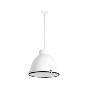 Faro Charlotte - lampe suspendue - Ø 40,2 x 40 cm - blanc mat
