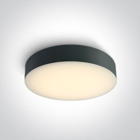 ONE Light IP65 CCT V - plafonnier - Ø 32 x 6,2 cm - 20W LED inclus - IP65 - anthracite