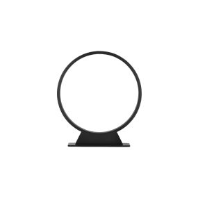 Nova Luce Metro - lampe de jardin - Ø 30 x 34 cm - 6W LED inclus - IP65 - noir sablé