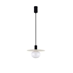 Nova Luce Vrahos - lampe suspendue - Ø 29,5 x 160 cm - beige terrazzo