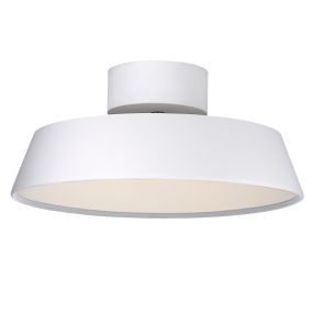 Design for the People Kaito 2 Dim - plafonnier - Ø 30 x 12,8 cm - 10,5W dimmable LED inclus - blanc