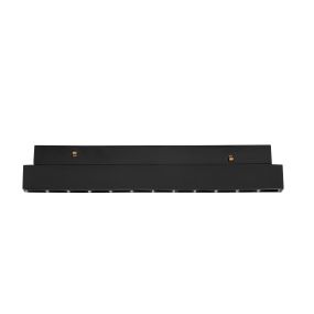 Nova Luce Ultra Slim - luminaire sur rail - 19,5 x 3,4 cm - 12W LED inclus - couleur de lumière blanche - noir