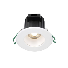 Sylvania Start Spot - spot encastré - Ø 86 mm, 72 mm encastré - 9W LED dimmable inclus - IP65 - blanc