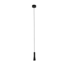 Faro Nina - lampe suspendue -  Ø 4 x 13 cm - 4W LED inclus - noire