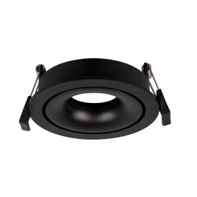 Nova Luce Enzo - spot encastrable - Ø 110 mm, Ø 105 mm encastrable - noir