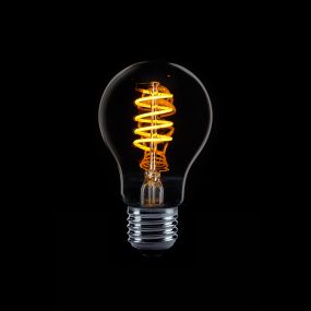 ETH Standard Spiral LED Filament - E27 - 4W dimmable - 2200K - fumé