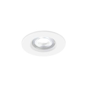 Nordlux Smart Don - spot encastré - éclairage intelligent - Ø 85 mm, Ø 72 mm encastré - 4,7W LED inclus - IP65 - blanc
