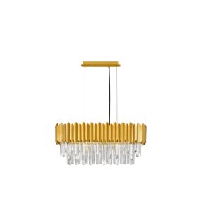 Nova Luce Magnolia - applique murale - 70 x 25 x 120 cm - 5W dimmable - or