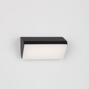Nova Luce Zenon - applique murale extérieure - 18 x 9 x 7,5 cm - 10W LED inclus - IP65 - anthracite foncé
