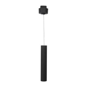 Nova Luce Jazz - lampe suspendue pour système de profilés magnétiques - Ø 3 x 150 cm - 10W LED inclus - noir - couleur de lumière blanc chaud