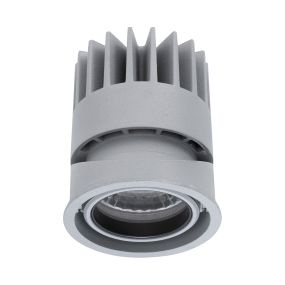 Nova Luce Maggy - Module LED - Ø 63 x 75 mm - 15W LED inclus non dimmable - gris