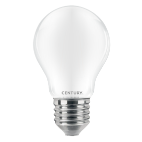Century Italia lampe à filament LED - Ø 6 x 10,8 cm - E27 - 11W non dimmable - 3000K - opale