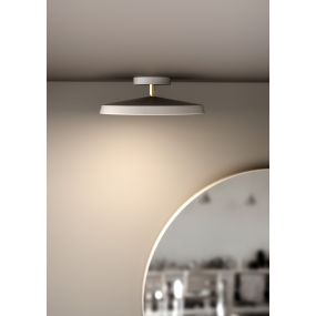 Design for the People Kaito 2 Pro 30 - plafonnier - Ø 30 x 11,8 cm - 15W dimmable LED inclus - blanc