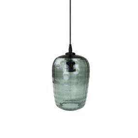 Vico Hexagon - lampe suspendue - Ø 17 x 120 cm - fumé