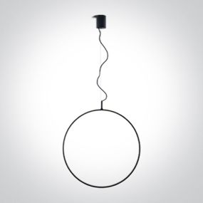 ONE Light Décorative - lampe suspendue - Ø 60 x 150 cm - 30W dimmable LED inclus - noir