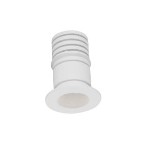 Nova Luce Tiny - spot à encastrer - Ø 22 mm, Ø 16 mm à encastrer - 1W LED inclus - IP44 - blanc