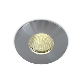 ONE Light COB Bathroom High Power - spot à encastrer - Ø 83 mm, Ø 70 mm à encastrer - 12W LED inclus - IP64 - aluminium