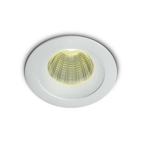 ONE Light 3W Dark Light Range - spot à encastrer - Ø 50 mm, Ø 44 mm à encastrer - 3W LED inclus - blanc