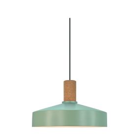 Nordlux Elvas cork - lampe suspendue - Ø 37,5 x 234,5 cm - vert