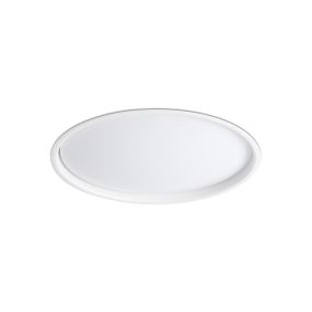 Faro Luan - spot à encastrer - Ø 415 mm, Ø 375 mm à encastrer - 40W LED inclus - IP44 - blanc mat