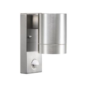 Nordlux Tin Maxi Sensor - applique murale extérieure avec détecteur de mouvement - 7,5 x 16 x 12,5 cm - IP54 - aluminium