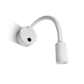 ONE Light Reading Spots - applique murale avec interrupteur - 20 x 8 cm - 3W LED inclus - blanc