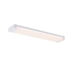 Nordlux Wilmington - plafonnier - 60,5 x 4,6 x 12,8 cm - 15W LED inclus - blanc
