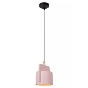 Lucide Ninja - lampe suspendue - 19 x 16 x 120 cm - rose