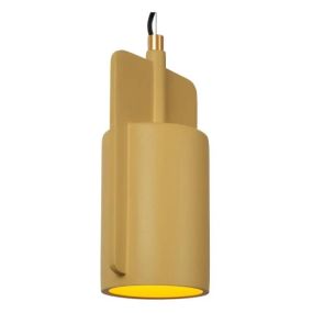 Lucide Ninja - lampe suspendue - 15,5 x 11,5 x 120 cm - jaune