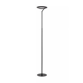 Lucide Celeste - lampadaire - Ø 28 x 174 cm - 21W dimmable LED inclus - noir