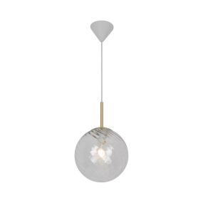 Nordlux Chisell 25 - lampe suspendue - Ø 25 x 247 cm - laiton