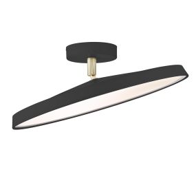 Design for the People Kaito 2 Pro 40 - plafonnier - Ø 38,5 x 11,8 cm - 24W dimmable LED inclus - noir