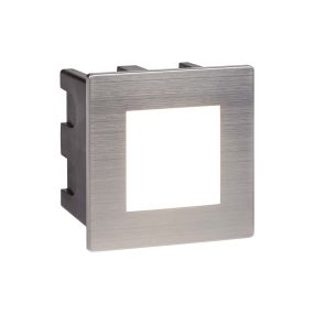 Searchlight Ankle - applique encastrée - 8 x 5,5 x 8 cm - 3,5W LED inclus - IP65 - acier inoxydable