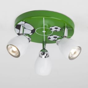 Brilliant Football - plafonnier 3L - 31 cm - 3 x 3W LED incl.
