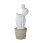 Lucide Cactus - lampe de table - 33 cm - blanc