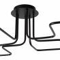 Lucide Lester - plafonnier - 100 x 75 x 20 cm - noir