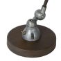 Lucide Honore - lampe de bureau - 63 cm - rouille marron