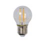 ampoule à filament LED à intensité variable - 7,4 cm - E27 - 4W - 2700K - transparent
