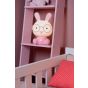 Lucide Dodo Lapin - lampe pour enfants - 30 cm - 3W LED à intensité variable incl. - rose