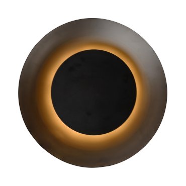 MODÈLE D’EXPOSITION - Lucide Foskal - plafonnier - Ø 34,5 x 7,3cm - 12W LED inclus - noir