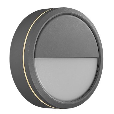 Nordlux Smart Ava - applique murale - éclairage intelligent - Ø 20 x 6,7 cm - 9,5W LED inclus - IP54 - gris