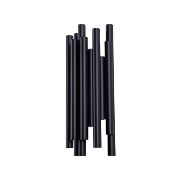 Maxlight Organic - applique murale - 19 x 10 x 43 cm - 8 x 1W LED inclus - noir