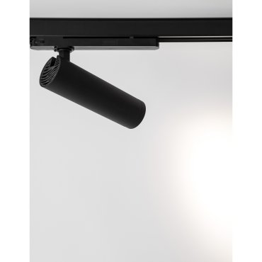 Nova Luce Monvel - Spot sur rail triphasé - 22,4 x 6 x 20 cm - 30W LED inclus - noir sable
