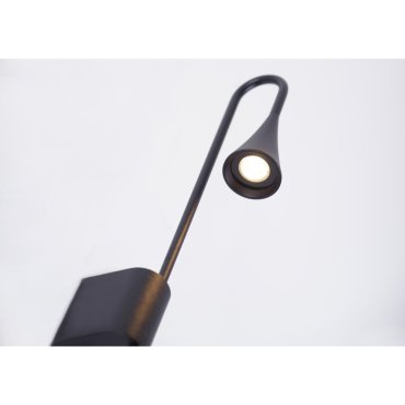 Maxlight Comet - applique murale - 12 x 4 x 80 cm - 3,2W LED inclus - IP54 - noir