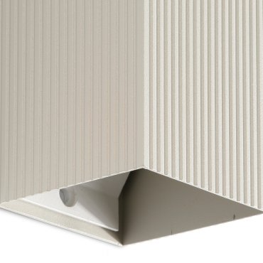 Faro Lune I - applique murale - 8 x 10 x 6,5 cm - gris