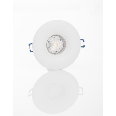 Nova Luce Redo - spot encastré - Ø 98 mm, Ø 65 mm encastrable - blanc sable